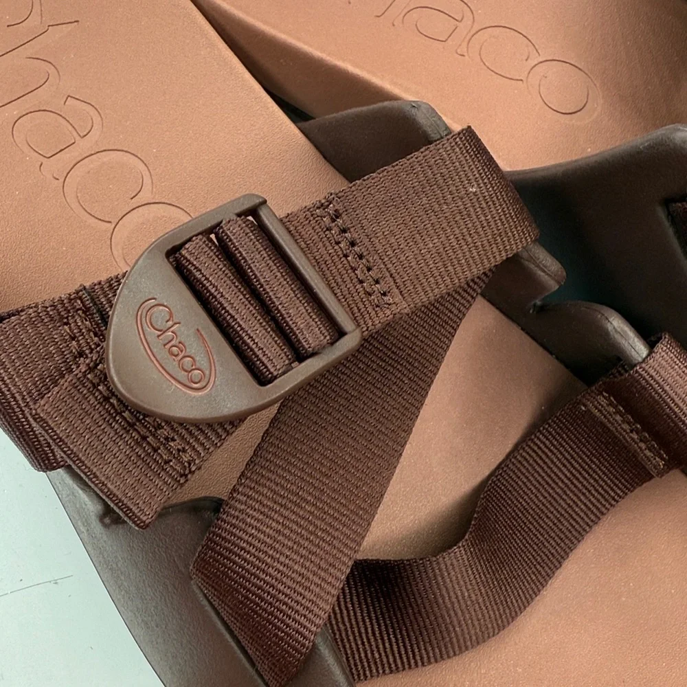 Chaco Men’s Brown Chillos Slide Sandals S-461 Sz 12